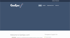 Desktop Screenshot of genepic.com